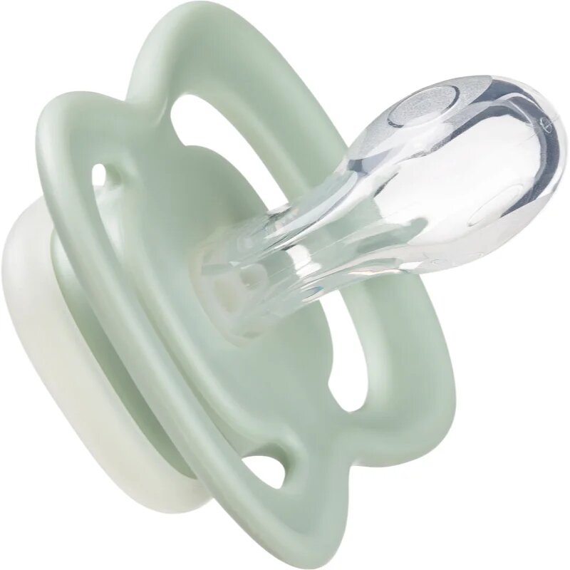 B.Box Glow 0-6m dudlík Sky/Sage 2 ks