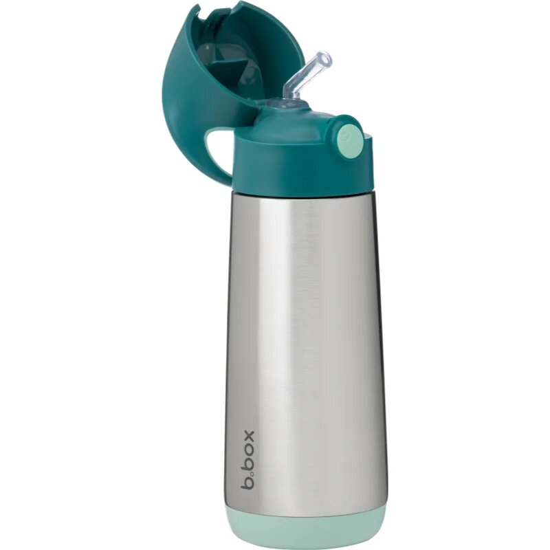 B.Box Insulated Drink Bottle termoska s brčkem Emerald Forest 1 ks