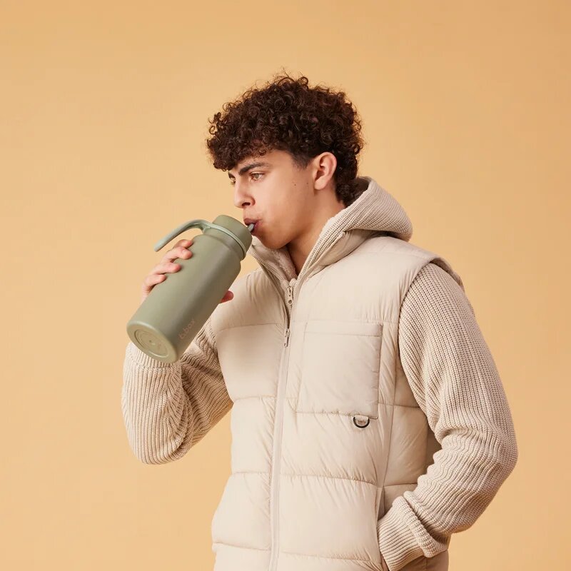 B.Box Insulated Flip Top Bottle termoláhev Olive 1 ks