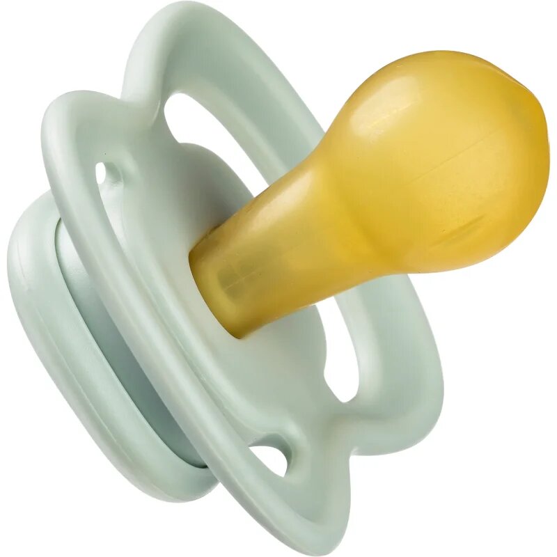 B.Box Natural Rubber 0-6m dudlík Sage/Vanilla 2 ks