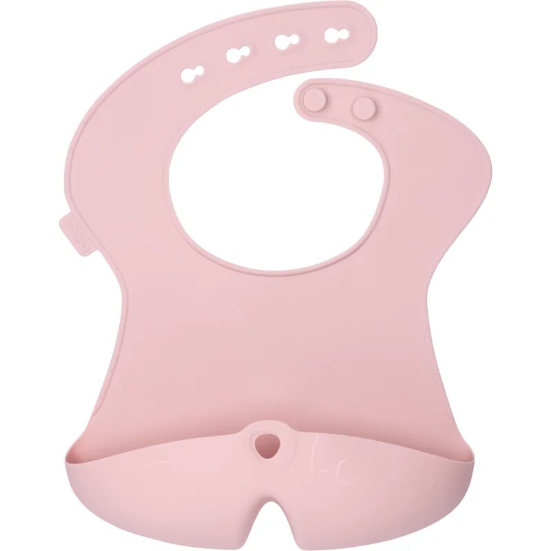 B.Box Silicone Bib bryndák Blush 4m+ 1 ks