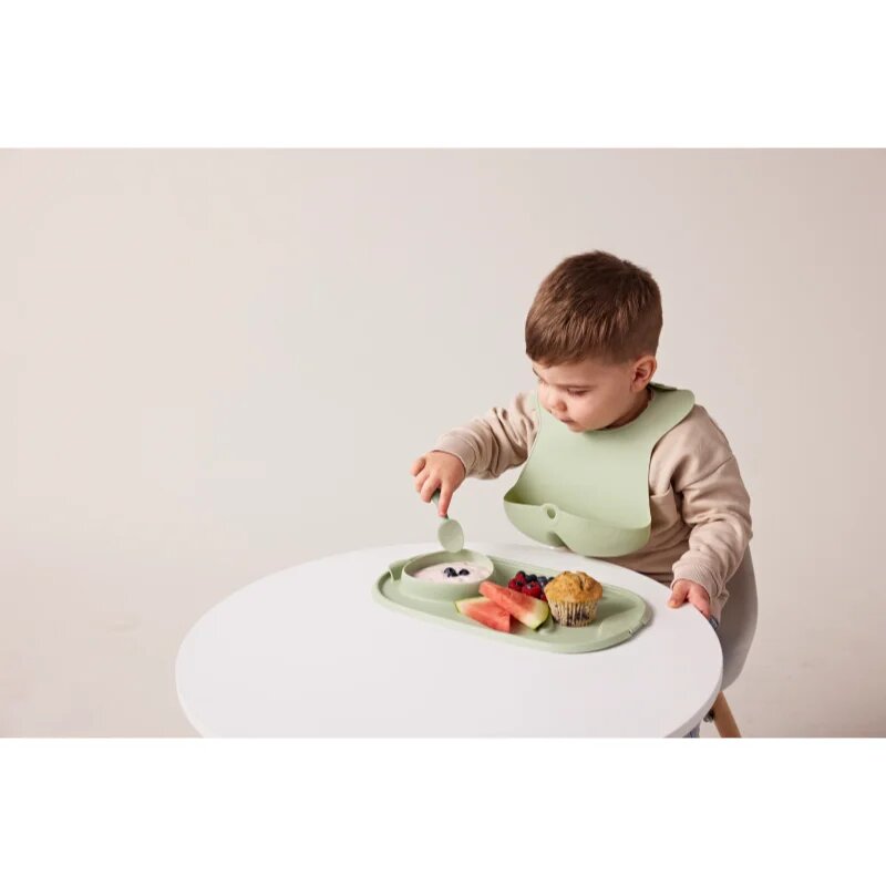 B.Box Silicone Bib bryndák Sage 4m+ 1 ks