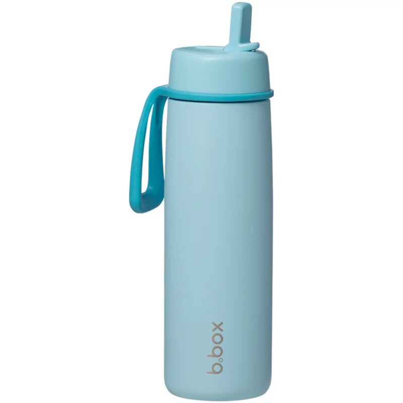 B.Box Stainless Steel Thermos Bottle termoláhev s brčkem Lagoon 1 ks