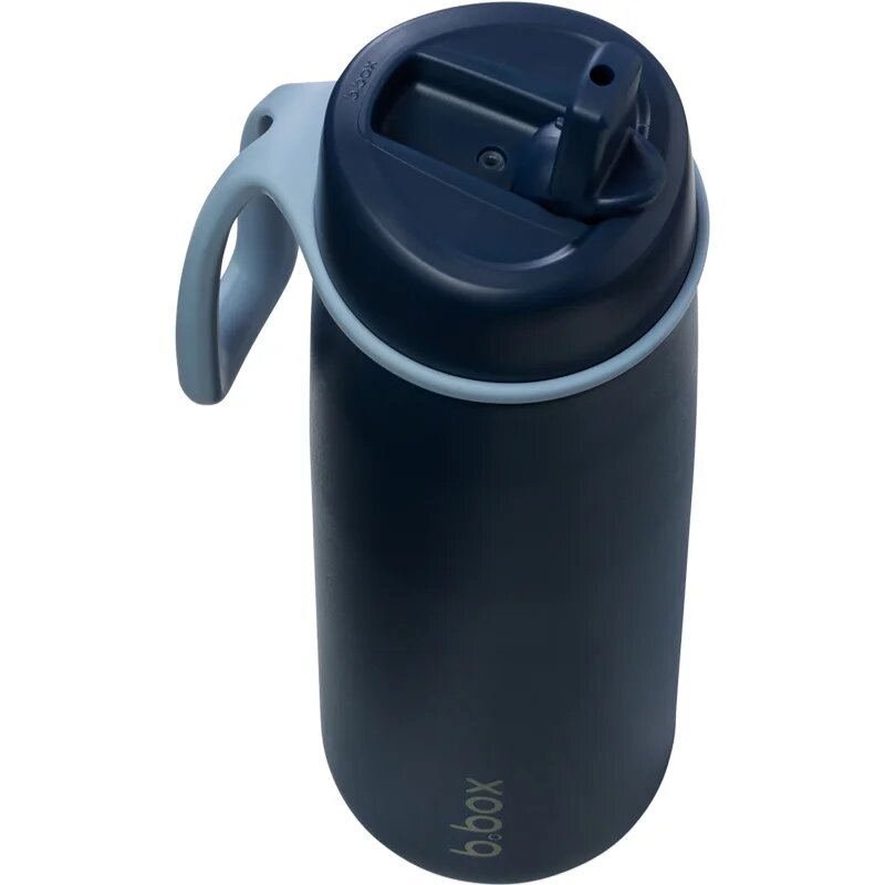 B.Box Stainless Steel Thermos Bottle termoláhev s brčkem Midnight 1 ks