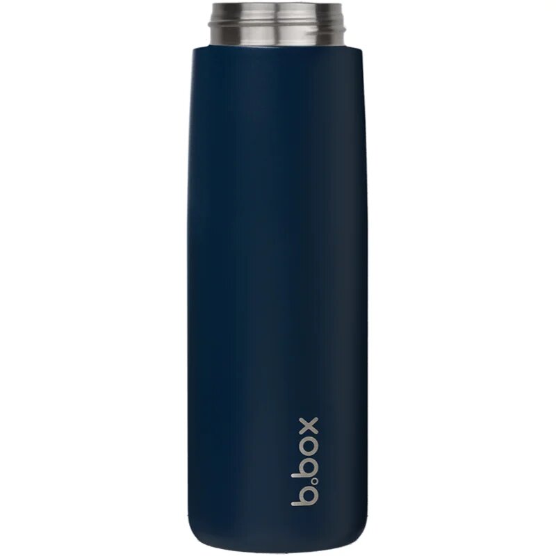 B.Box Stainless Steel Thermos Bottle termoláhev s brčkem Midnight 1 ks