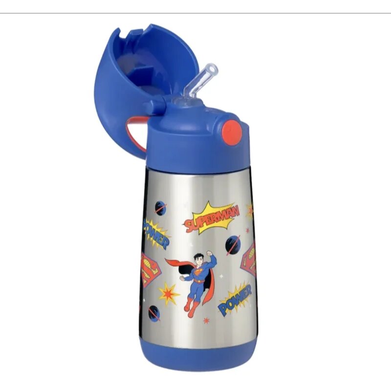 B.Box Superman termoska s brčkem 350 ml