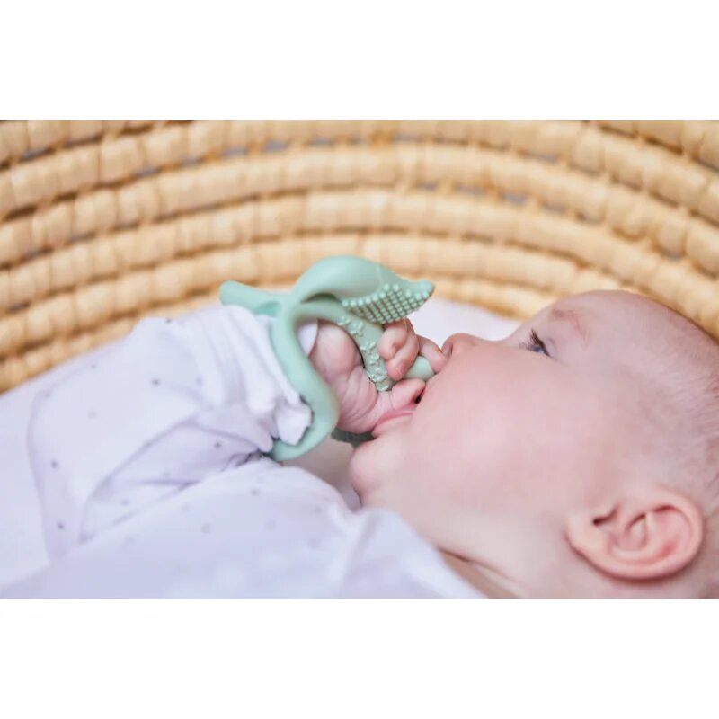 B.Box Teether kousací náramek Green 3m+ 1 ks