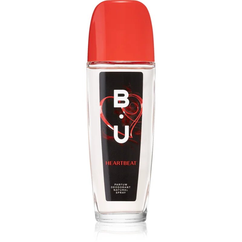 B.U. Heartbeat deodorant s rozprašovačem pro ženy 75 ml