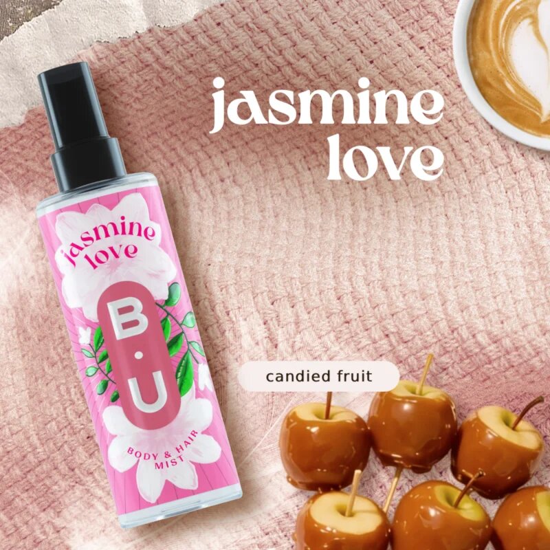 B.U. Jasmine Love tělový sprej pro ženy 100 ml