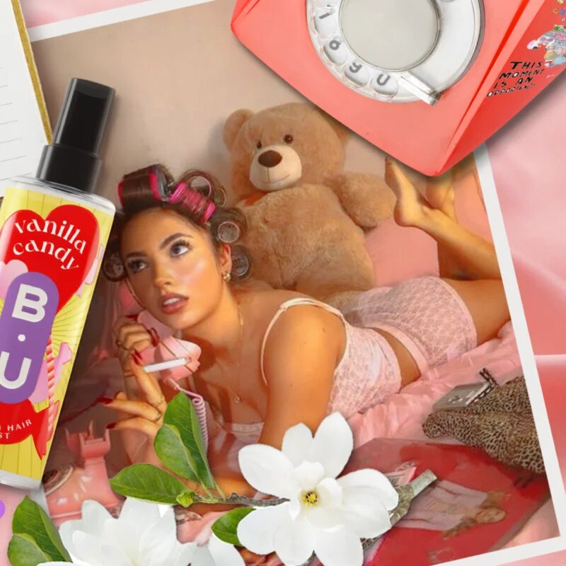 B.U. Vanilla Candy tělový sprej pro ženy 100 ml