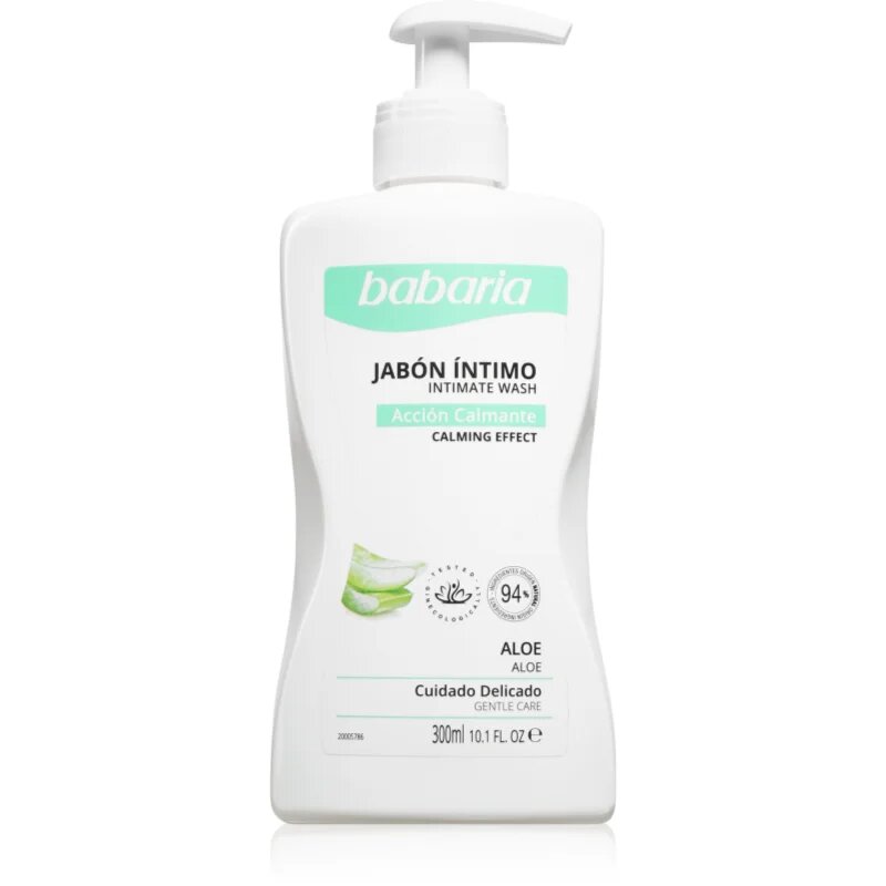 Babaria Aloe Vera dámský sprchový gel pro intimní hygienu s aloe vera 300 ml
