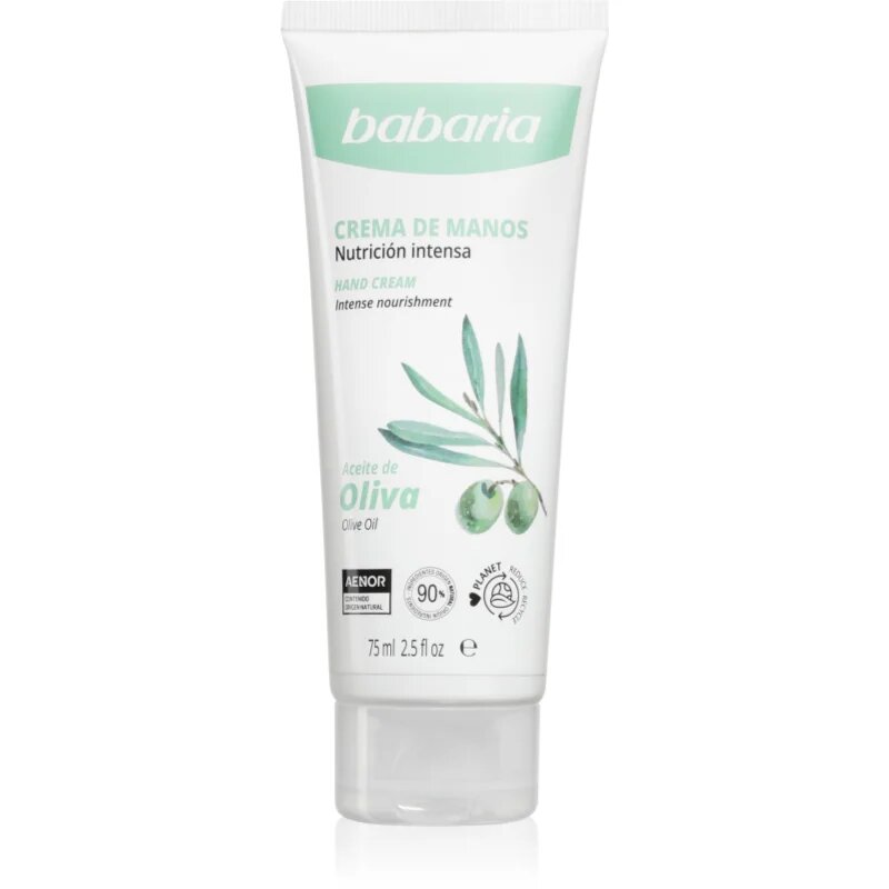 Babaria Olive krém na ruce s olivovým olejem 75 ml