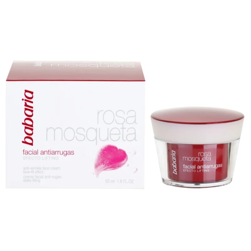 Babaria Rosa Mosqueta protivráskový krém s liftingovým efektem 50 ml