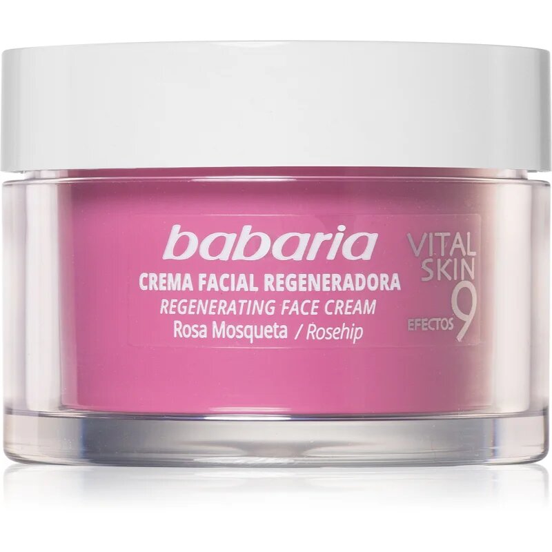 Babaria Rosa Mosqueta regenerační pleťový krém proti vráskám 50 ml
