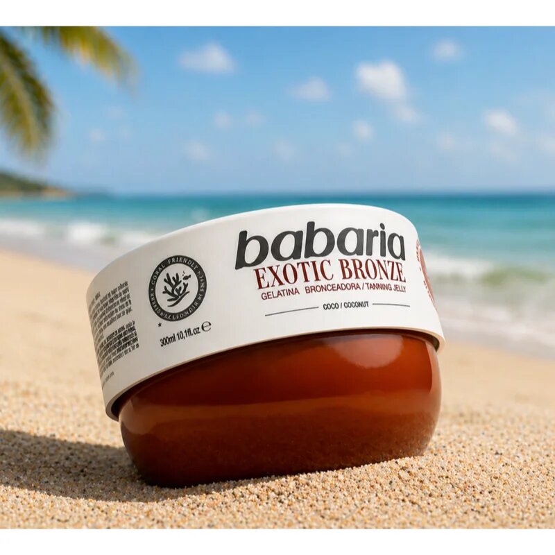 Babaria Tanning Jelly Exotic Bronze tělový gel pro intenzivní opálení 300 ml