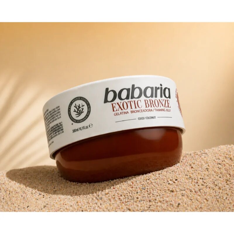 Babaria Tanning Jelly Exotic Bronze tělový gel pro intenzivní opálení 300 ml