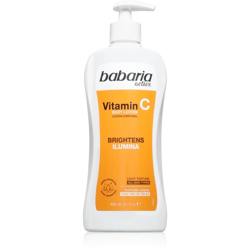 Babaria Vitamin C rozjasňující tělové mléko 400 ml
