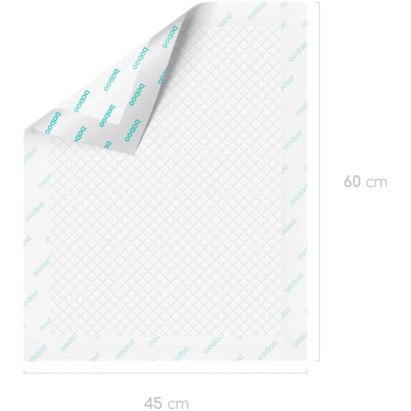 Baboo AirComfort Disposable Absorbing Changing Pads jednorázové přebalovací podložky 60×45 cm 20 ks