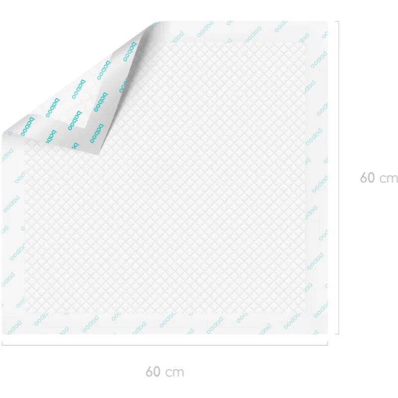 Baboo AirComfort Disposable Absorbing Changing Pads jednorázové přebalovací podložky 60x60 cm 20 ks