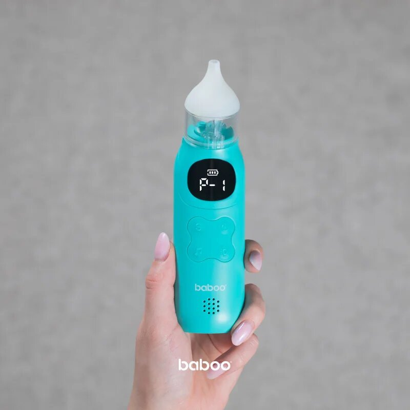 Baboo Comfort Breathe Baby Nasal Aspirator odsávačka nosních hlenů 0m+ 1 ks