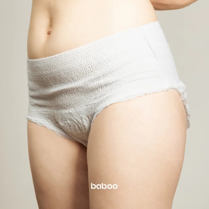 Baboo Disposable Absorbing Pants jednorázové absorpční kalhotky velikost XL 5 ks
