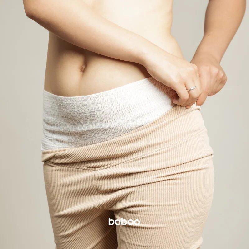 Baboo Disposable Absorbing Pants jednorázové plenkové kalhotky velikost L 5 ks