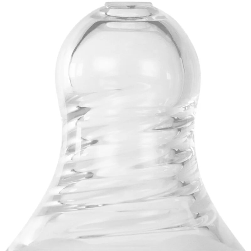 Baboo Liquid Silicone Teat Fast Flow savička na láhev Narrow Neck 6m+ 2 ks