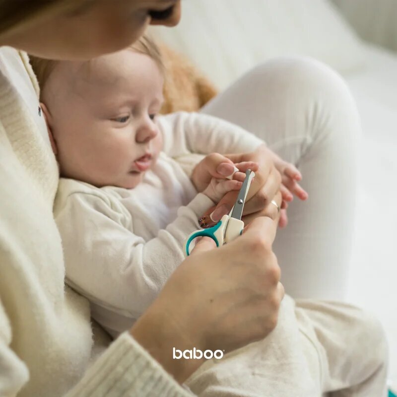 Baboo Nail Care Set manikúrní set pro děti od narození 0m+ 2 ks