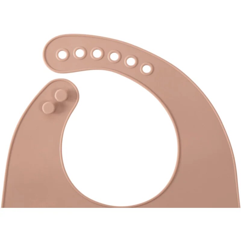 Baboo Silicone Bib bryndák Au Naturale 4m+ 1 ks
