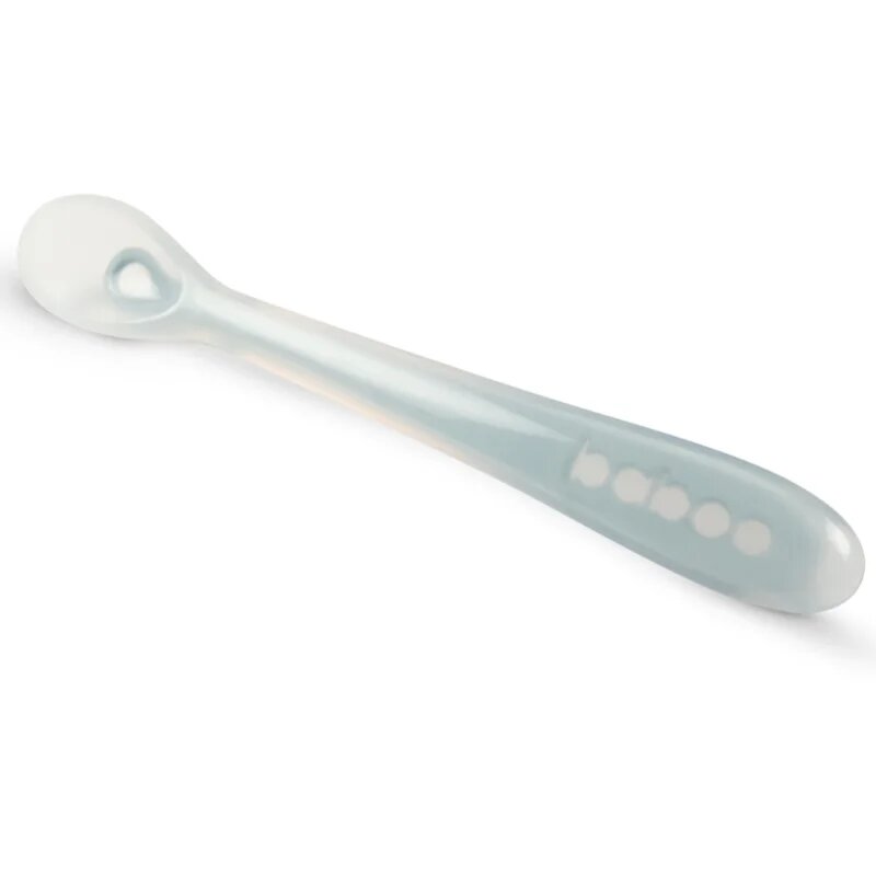 Baboo Silicone Spoon lžička Blue Haze 6m+ 1 ks