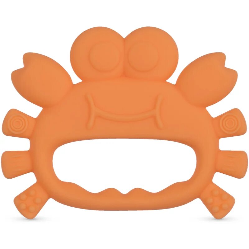 Baboo Silicone Teether kousátko Crab 4m+ 1 ks