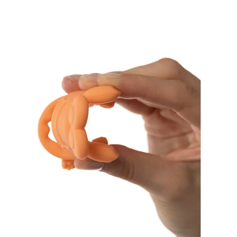 Baboo Silicone Teether kousátko Crab 4m+ 1 ks