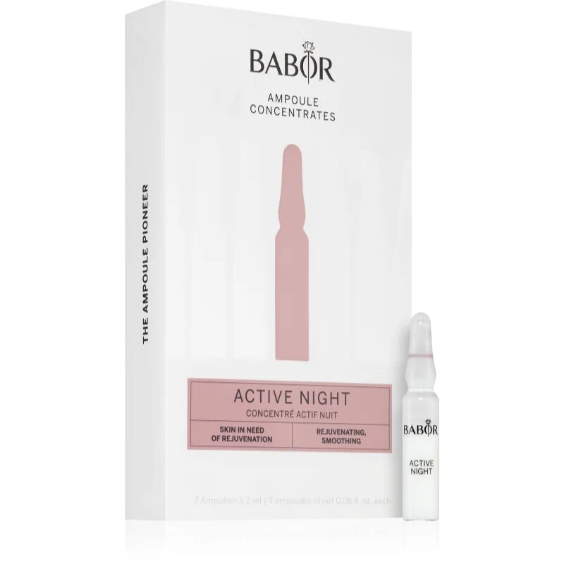 BABOR Ampoule Concentrates Active Night ampule pro regeneraci pleti 7x2 ml