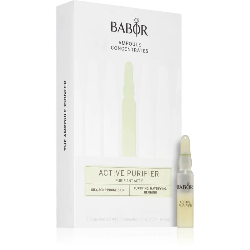 BABOR Ampoule Concentrates Active Purifier koncentrované sérum pro mastnou a problematickou pleť 7x2 ml