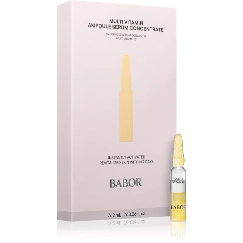 BABOR Ampoule Concentrates Multi Vitamin koncentrované sérum pro výživu a hydrataci 7x2 ml