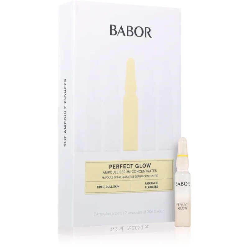 BABOR Ampoule Concentrates Perfect Glow koncentrované sérum pro rozjasnění a hydrataci 7x2 ml