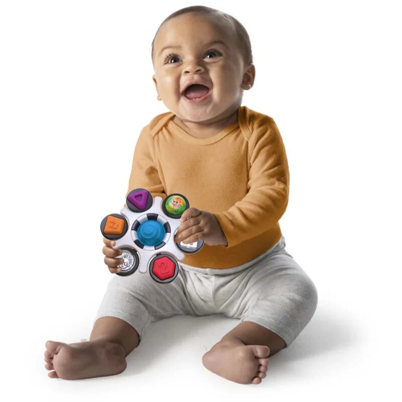 Baby Einstein Curiosity Clutch Twist & Pop aktivity hračka 3 m+ 1 ks