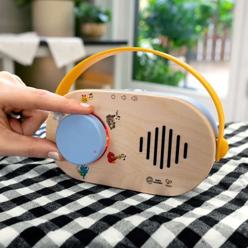 Baby Einstein Discovery Radio™ HAPE hudební hračka 6m+ 1 ks