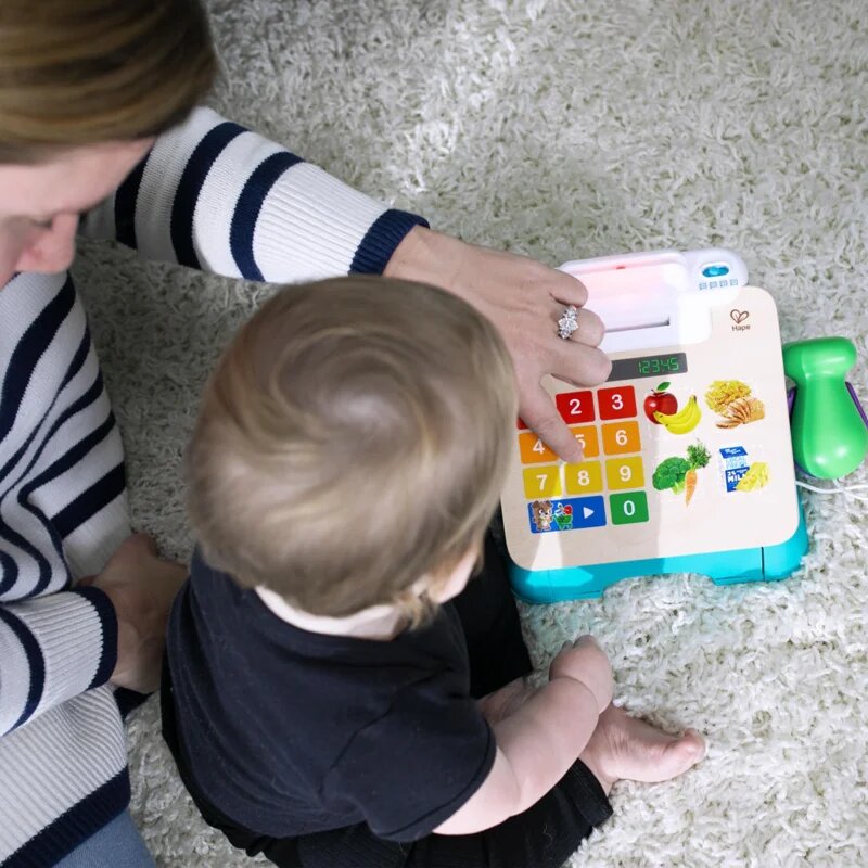 Baby Einstein Hape Magic Touch Cash Register aktivity hračka 9 m+ 1 ks
