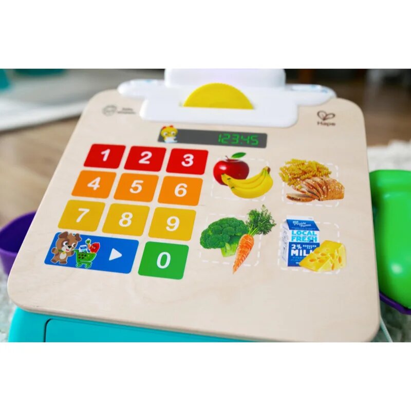 Baby Einstein Hape Magic Touch Cash Register aktivity hračka 9 m+ 1 ks