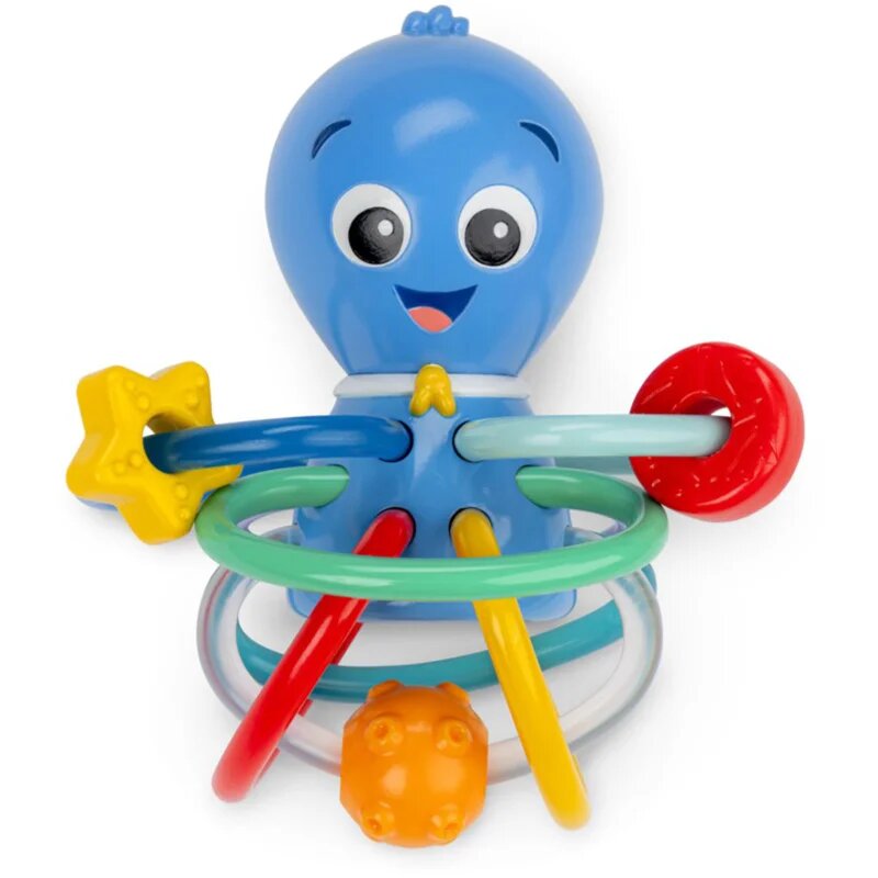 Baby Einstein Opus's Shake & Soothe Teether Toy & Rattle kousátko s chrastítkem 0 m+ 1 ks