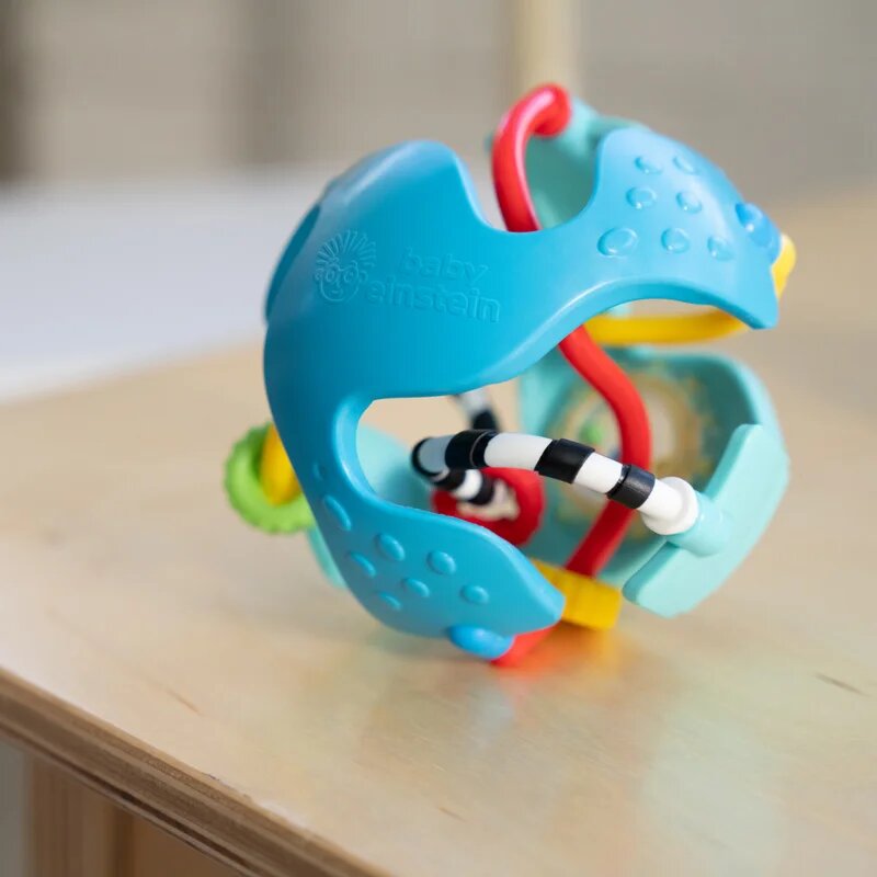 Baby Einstein Rattle & Sense™ senzorický míček s kousátkem 3m+ 1 ks