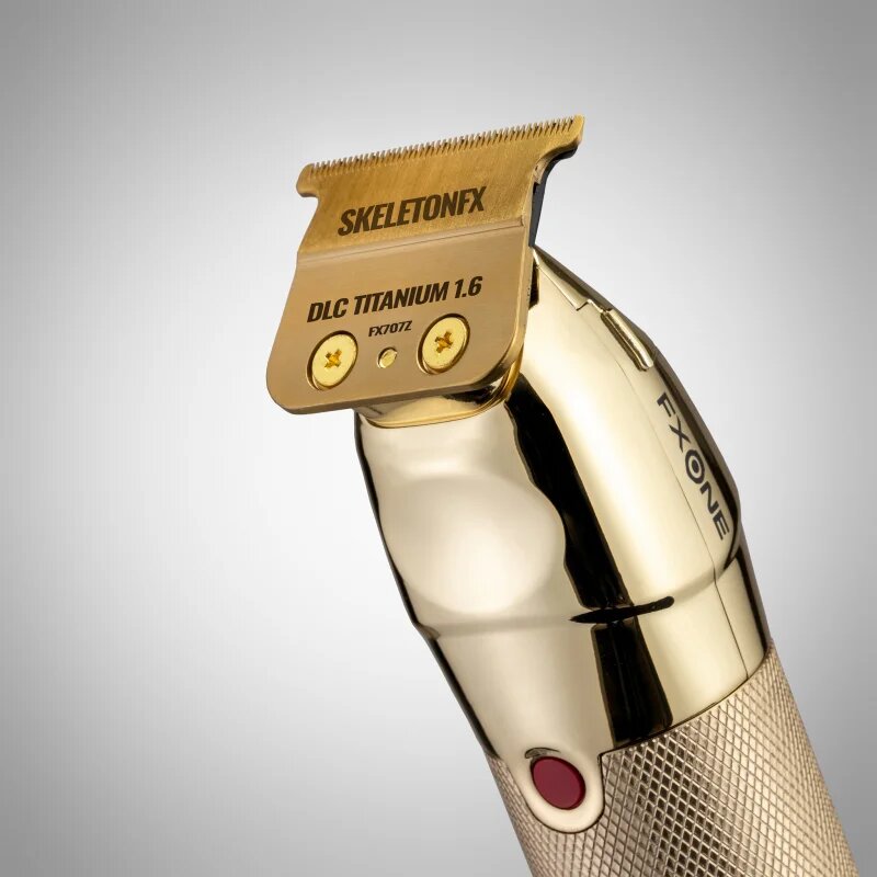 BaByliss PRO Fxone Skeleton FX799MBE profesionální strojek pro precizní kontury vousů Gold 1 ks