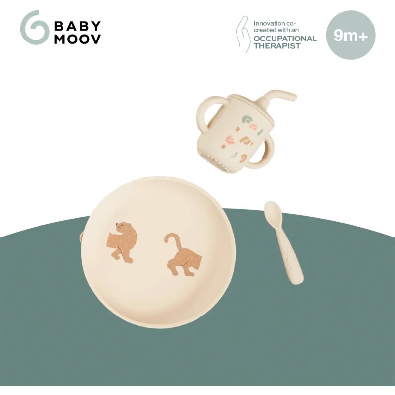 Babymoov Grown-Up MEAL SET jídelní sada Little Roar 9m+ 1 ks