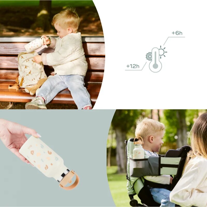 Babymoov Little Explorer termoska pro děti Ivory 12m+ 350 ml