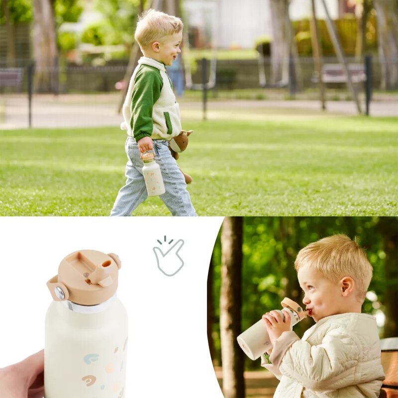 Babymoov Little Explorer termoska pro děti Ivory 12m+ 350 ml