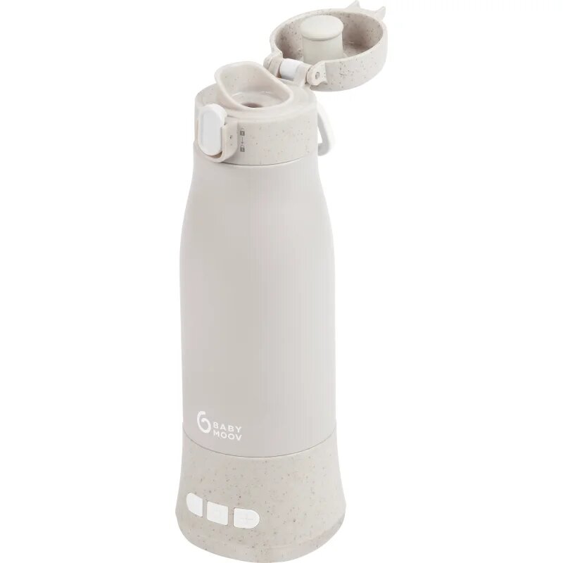 Babymoov Moov & Feed Mineral Beige ohřívací láhev 1 ks