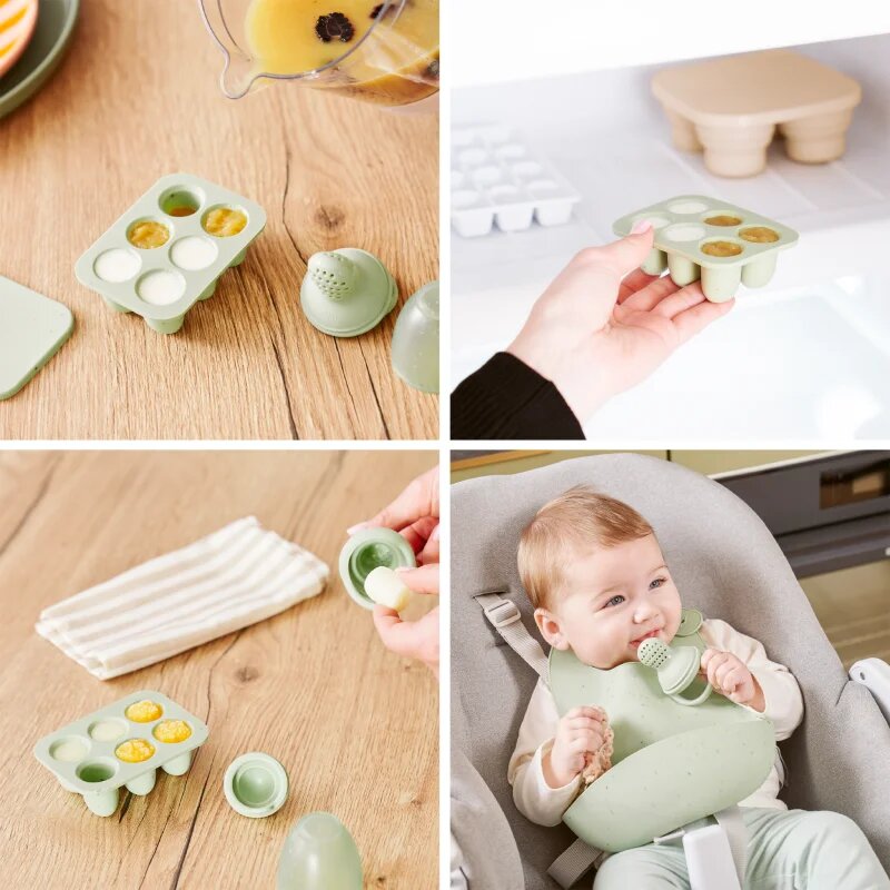 Babymoov Silicone Containers & Feeder Set sada silikonových multi-dávkovačů na jídlo