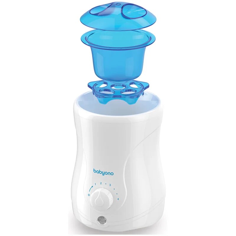 BabyOno Get Ready Bottle Warmer and Steriliser 2 in 1 multifunkční ohřívač kojeneckých lahví Natural Nursing