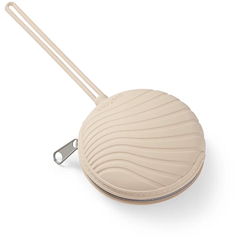 BabyOno Silicone Soother Case pouzdro Beige 1 ks